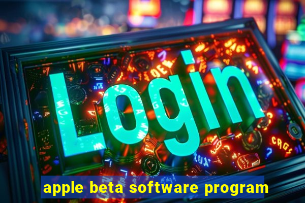 apple beta software program